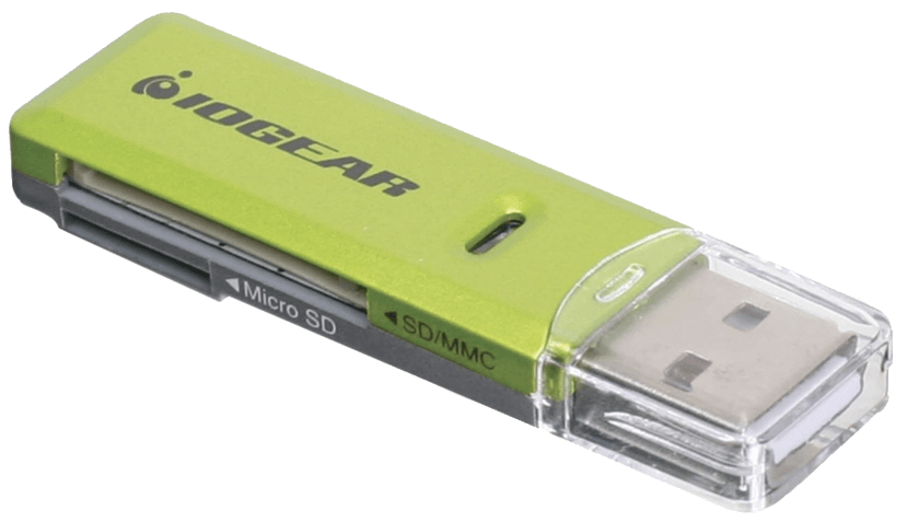 IOGEAR USB 3.0 Portable Dual Slot SD Card Reader